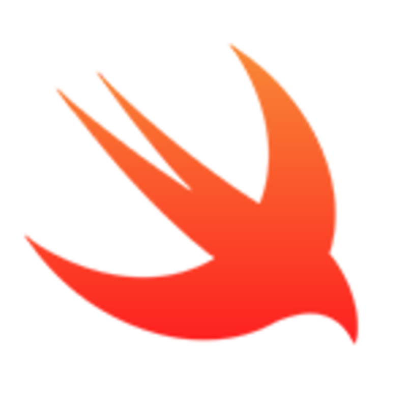 Swift Logo oranger Vogel
